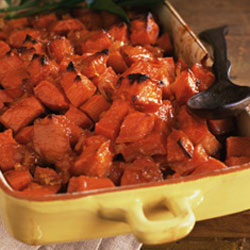 Honey-Ginger Sweet Potatoes