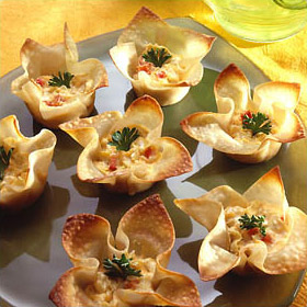 Cheesy Artichoke Tarts