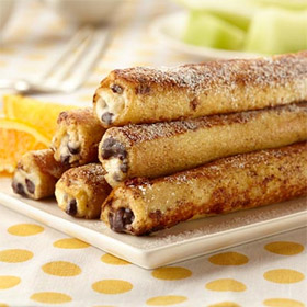 Cannoli French Toast Rolls