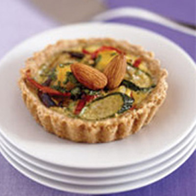 Almond Tart with Summer Vegetables