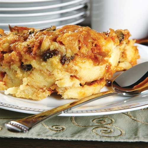 Apple Raisin Bread Pudding