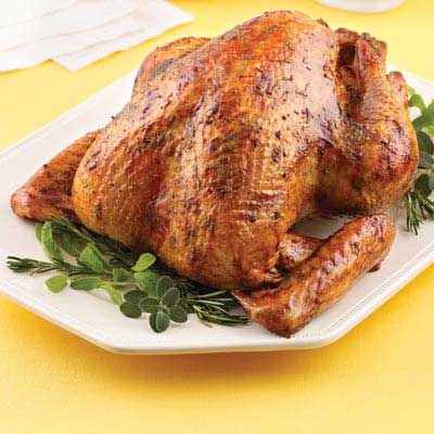 Apricot Herb Glazed Turkey