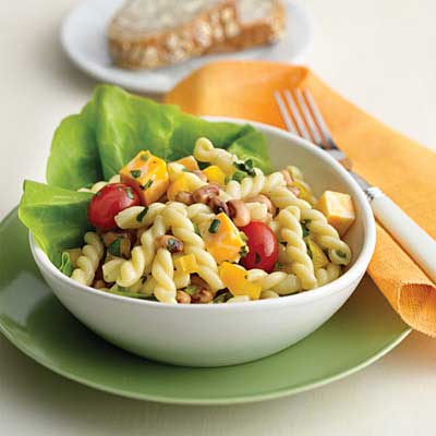 Black-Eyed Pea and Pasta Salad