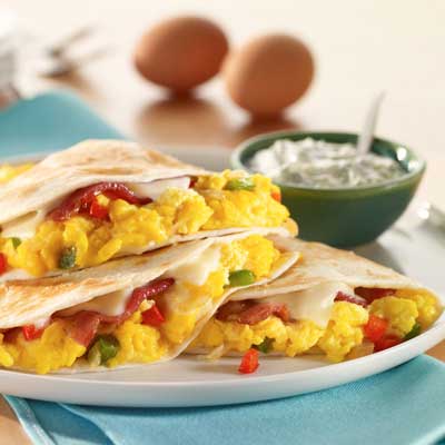 Breakfast Quesadillas