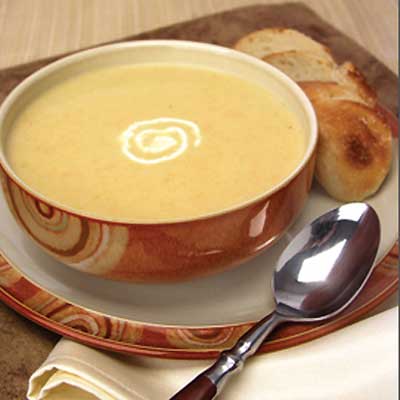 Cheddar Apple Brie Soup