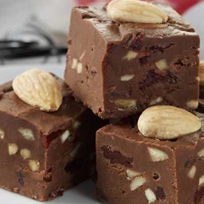 Cherry Almond Fudge