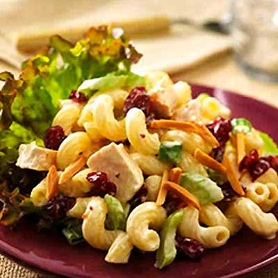 Chicken Pasta Pomegranate Salad