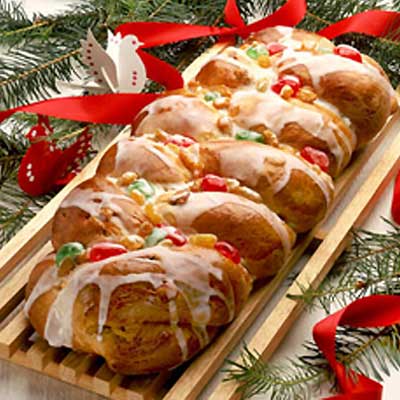 Christmas Cardamom Braid