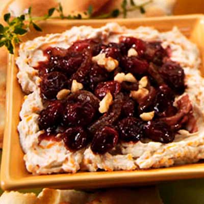 Cranberry Caramelized Onion Cheese Spread