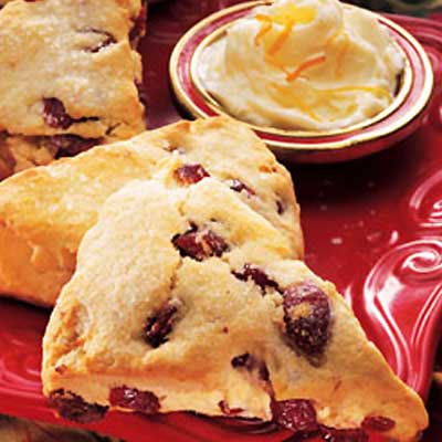 Cranberry Orange Scones