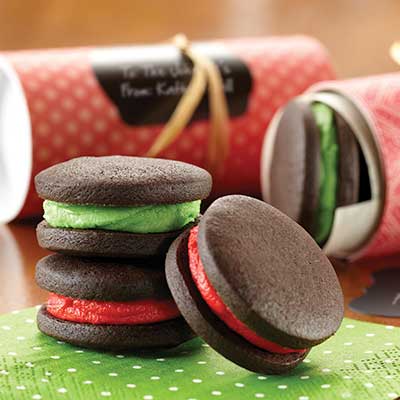 Dark Chocolate Mint Sandwich Cookies - FarmerOwned