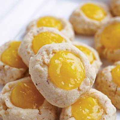 Deer Valley Lemon Thumbprint Cookies