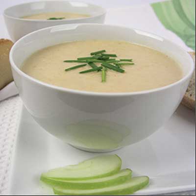 Fall Harvest Creamy Apple and Parsnip Soup