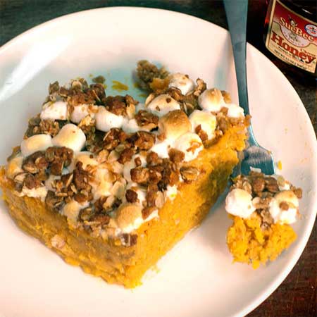 Honey Sweet Potato Casserole