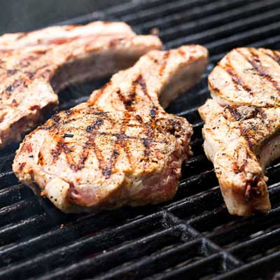 Honey-Soy Grilled Pork Chops