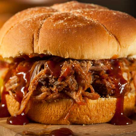 Honey-Soy Pulled Pork Sandwiches