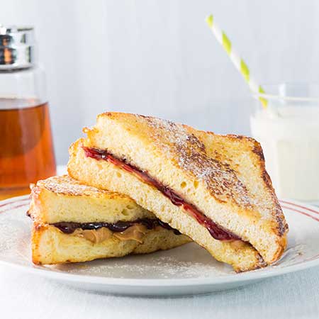 PB & J Stuffed French Toast