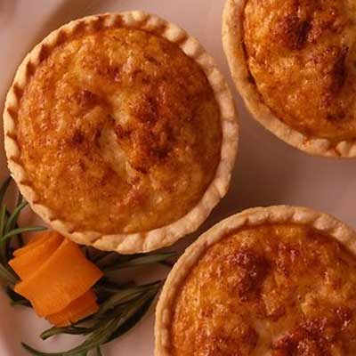 Rice and Crabmeat Quiche
