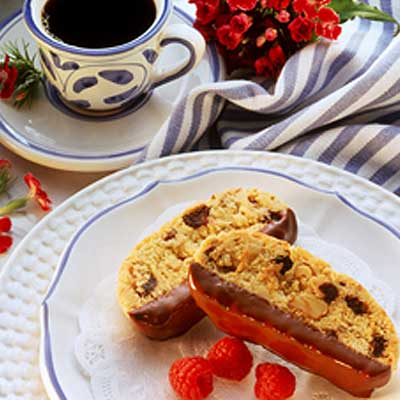 Rustic Raisin Biscotti