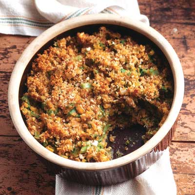 Savory Broccoli Corn Casserole