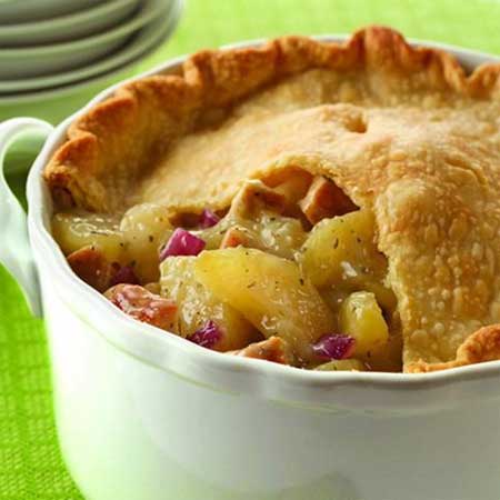 Savory Chicken & Apple Pot Pie