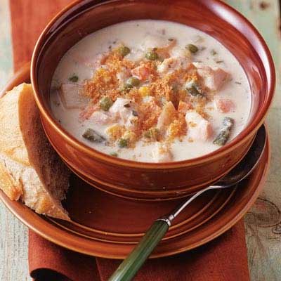 Slow Cooker Chicken Chowder