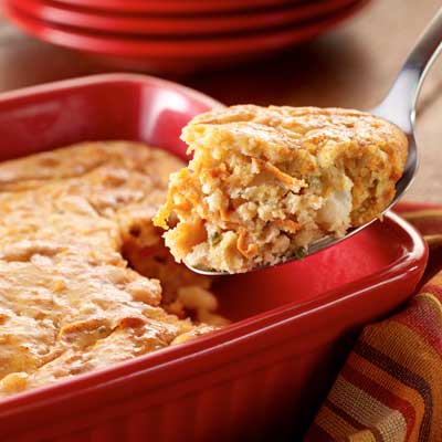 Sweet Potato Corn Pudding