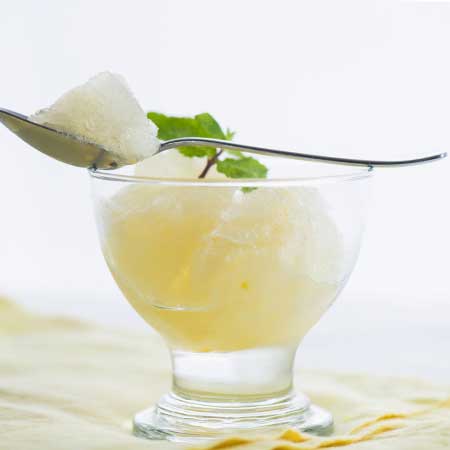 White Grape Juice Sorbet