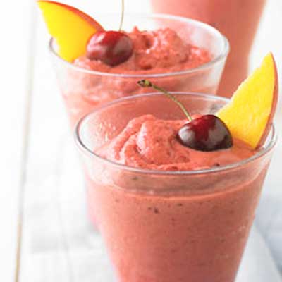 Cranberry Cherry Mango Smoothie