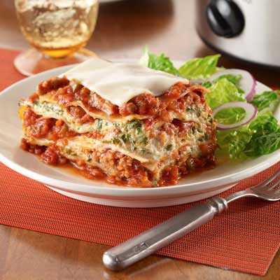 Slow Cooker Lasagna