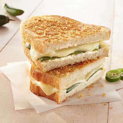 Jalapeno Popper Grilled Cheese