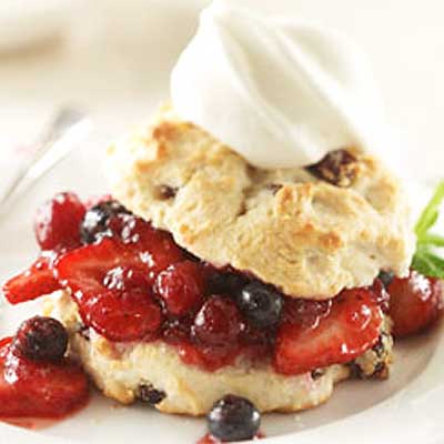 Red, White and Blue Shortcakes