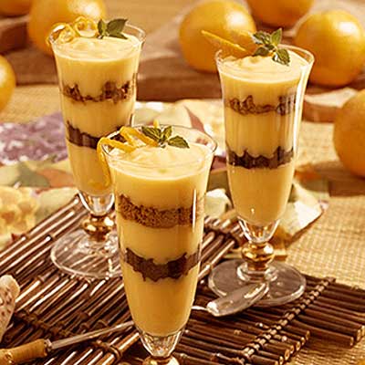 Easy Orange Parfaits