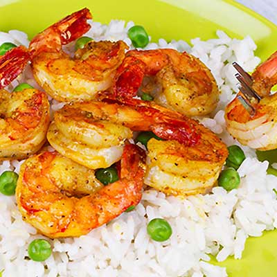 Punjabi Spiced Shrimp