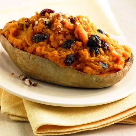 Twice-Baked Sweet Potatoes