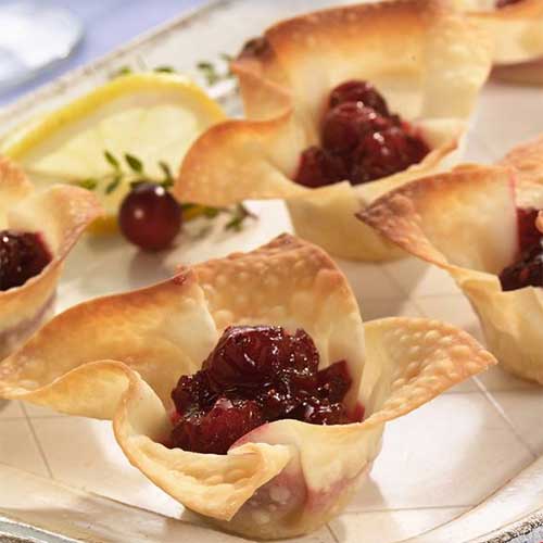 Cranberry Brie Appetizer Bites