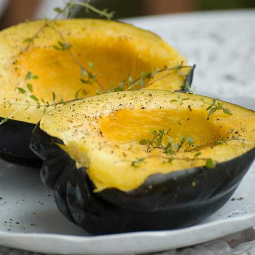 Maple-Glazed Acorn Squash