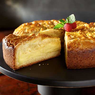 French Custard Butter Cake