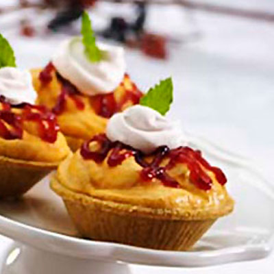 Autumn Chill Ice Cream Tartlets