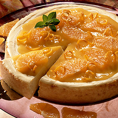 Orange-Topped Cheesecake