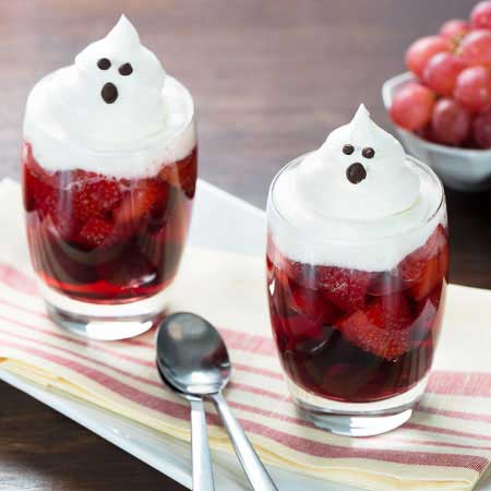 Sparkling Ghost Dessert Cups