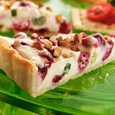 Cranberry Gorgonzola Appetizer Tart