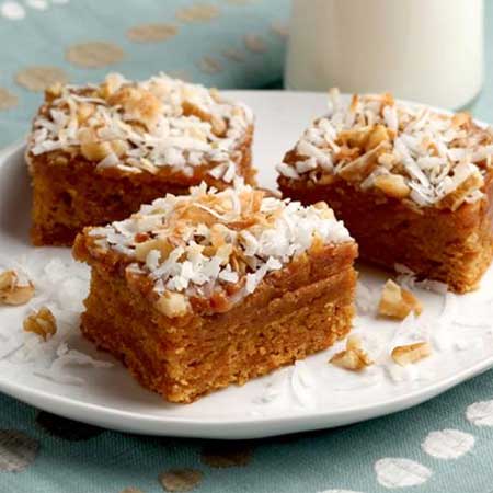 Caramel Crumble Bars