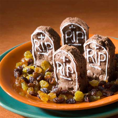Halloween Tombstone Brownies
