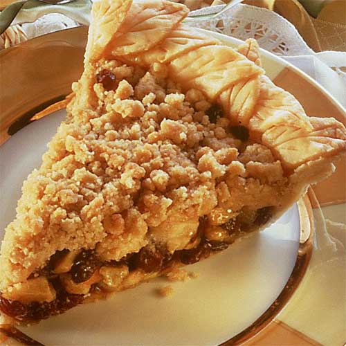 French Raisin Apple Pie