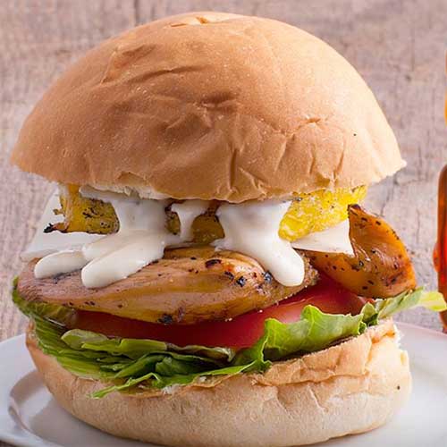 Grilled Hawaiian Chicken Sandwich