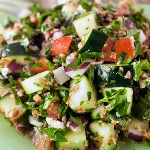 Parsley Tabbouleh Salad