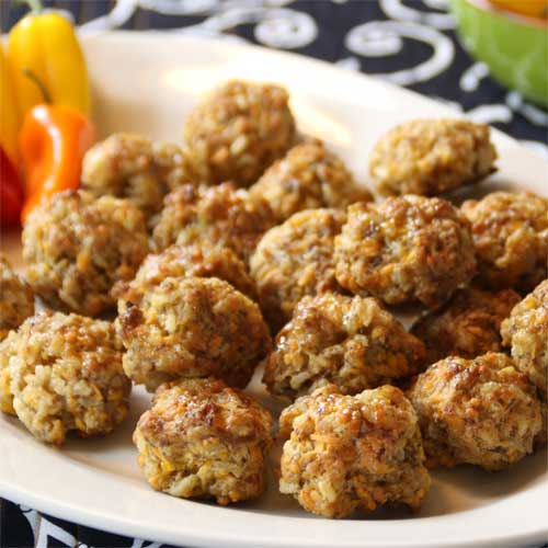 Sausage Rice Balls