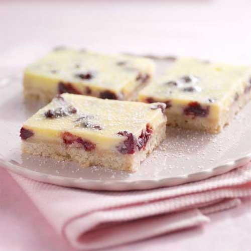 Blueberry Lemon Cheesecake Bars