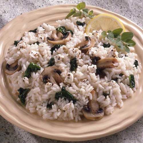 Spinach Feta Rice